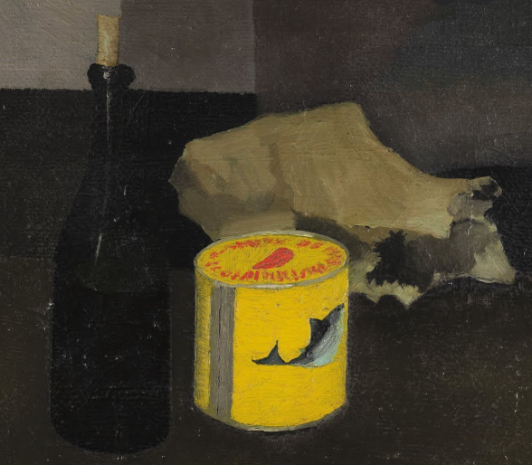 Still life with a tin of tuna